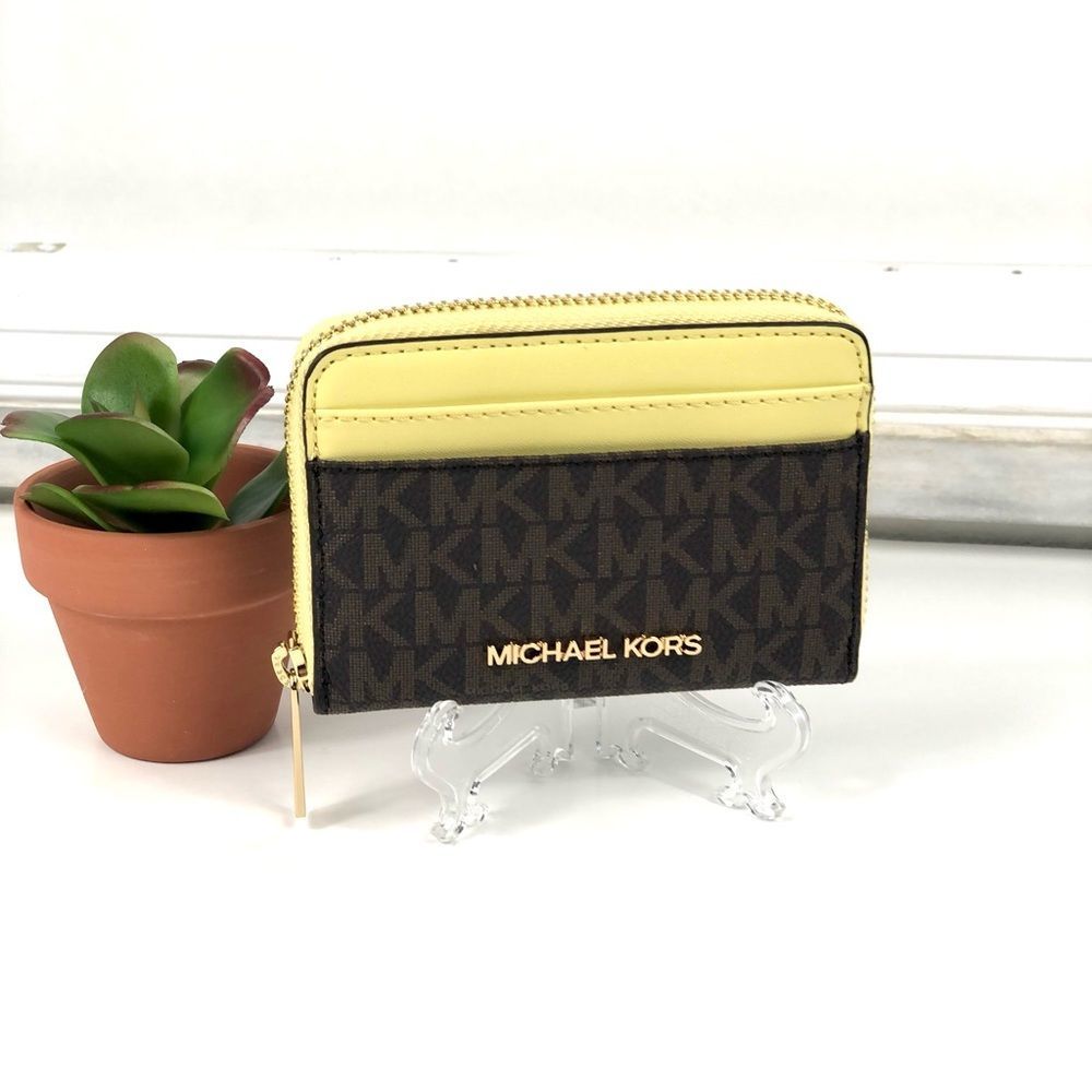 Michael Kors Jet Set Travel Card Case Wallet